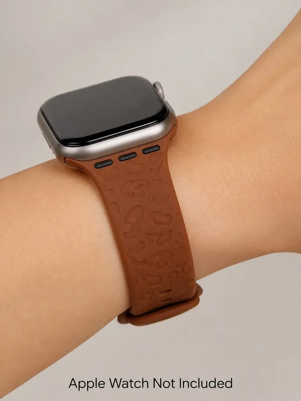 Beige Clay Brown Rock Pattern fits Apple Watch S/M 38/40/41  4,5,6,7,8,9 SE